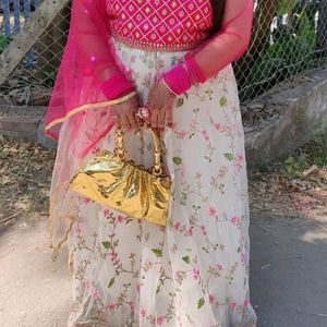 Blouse And Lehnga Both Different