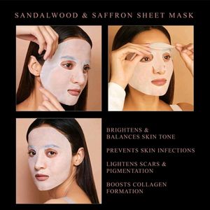 Manish Malhotra Sandalwood & Saffron Sheet Mask