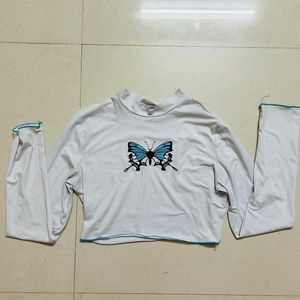 BUTTERFLY URBANIC CROP TOP