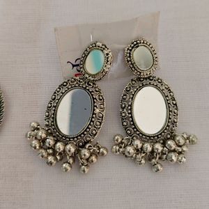 Oxidized Traditional Earings