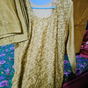 Pretty Yellow Kurta Palazzo Set