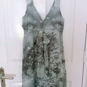 Grey Dress for women(Mini Flared)