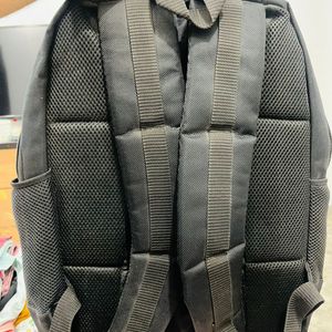 Black Backpack Unused Sturdy Good Quality