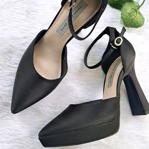 Ankle Strap Platform Pumps