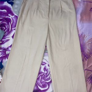 High waist trouser