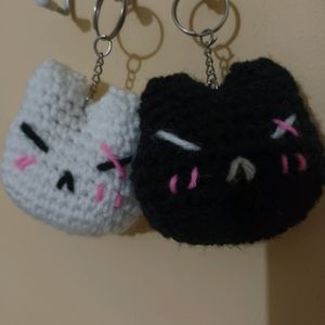 Crochet Bunny Pinterest Keychain