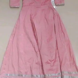 Baby Pink Anarkali Gown