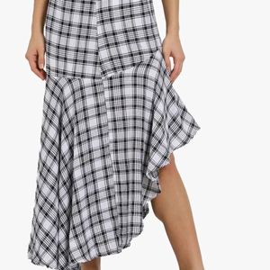 Cotton Comfy Trendy High Low Skirt