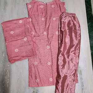 3 Piece Slip Kurta Set