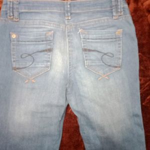 Blue Denim Short Jeans