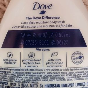 🆕 DOVE DEEPLY NOURISHING BODY WASH WITH MOISTURIZER 800ML