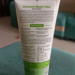 Globus Naturals Aloevera Neem Tulsi Face Wash