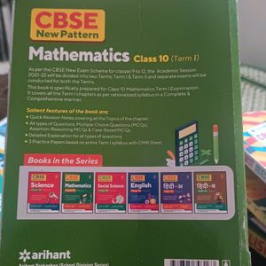 Cbse Based New Pattern Class 10th Book