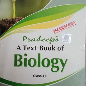 PRADEEP'S BIOLOGY Class 12th Text Book  🔖