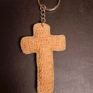 Cross Keychain