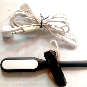 Single Bluetooth,Wired Earphone And USB Light Led