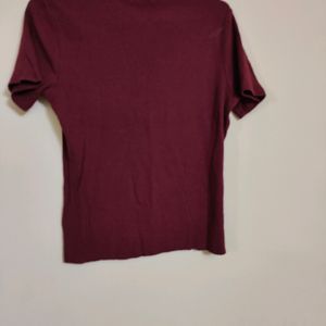 Dip Maroon Top (Women's)