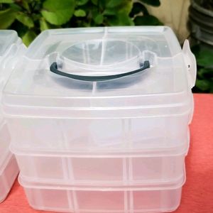 🆕🆕COMBO OF 2 PLASTIC JEWELLERY ORGANISERS