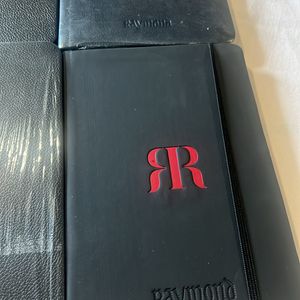 4 Leather Bound Diaries- New Condition