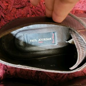 Authentic "Paul Jourdan" Oxford Tanbrown Shoes