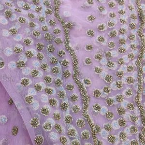 Bridal Party Wear Dupatta Pink Colour