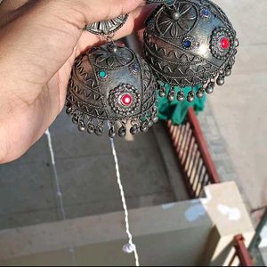 Afghani Big Jhumkas 🌼