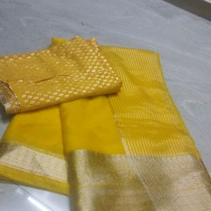 Organza Saree