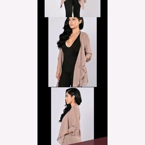 Fashion Nova Light as a Feather Shrug