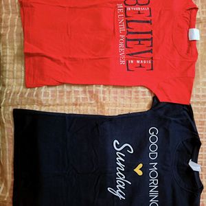 Combo of two women T-shirts