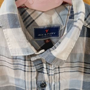 Multicolor Checks Full Sleeves Cotton Shirt