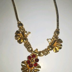 Reusable Rold Gold Necklace