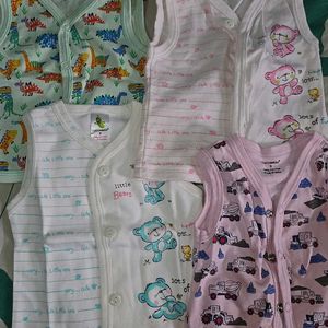 Infant Vest Set Of 4