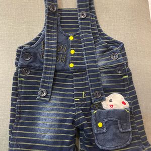 Blue Neon Dungaree