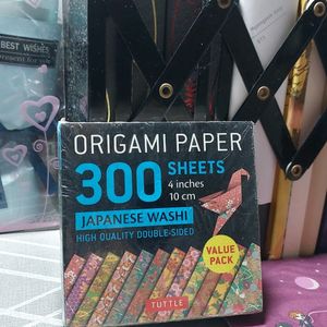 Origami Paper 300 Sheets Japanese Washi Pattern