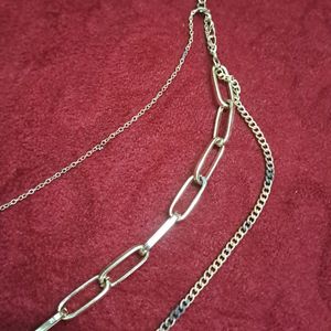 Three Layer Dainty Neck Chain