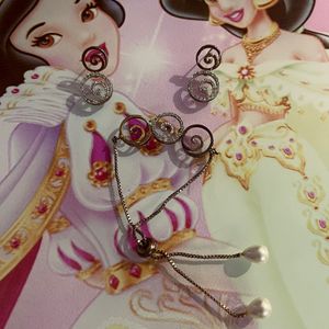 Earrings And Bracelet Combo+ Ring As Freebie