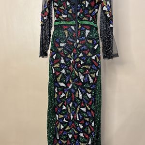 Heavy Embellished Cocktail Gown