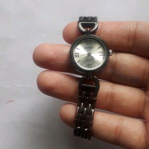 Black Colour Watch For Ladies