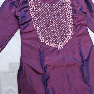 Art Silk Kurta Set