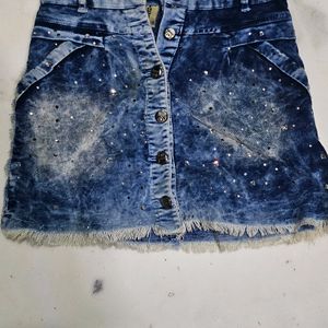 Denim Skirt