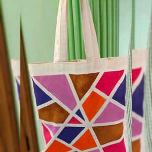 Hand Painted tote bag