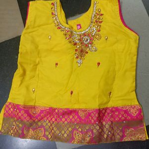 Diwali Offer Unused Gorgeous Pattu Pavadai