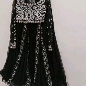 Black Mirror Work Lehenga Choli