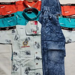 Baby Boy Shirt and Jeans 2-4 Years