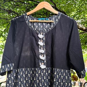 Black kurti top