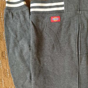 DICKIES HOODED ZIPPER UPPER GREY