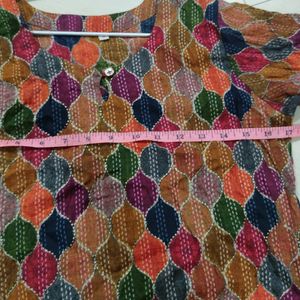 Multicolored Kurti