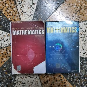 11&12 Mathematics Books By Rs Agarwal