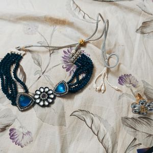 Choker Royal Blue