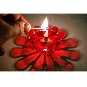 3d Reflection Colourful Diwali Diya 🪔